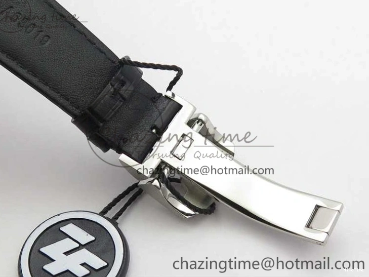 MIROTIME 0108 Portuguese Real PR Real Annual Calendar IW503502 ZF 1:1 Best Edition Black Dial Steel Markers on Black Leather Strap A StreetReady 7134